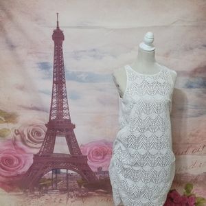 ⭐️ Loft Crochet knit dress